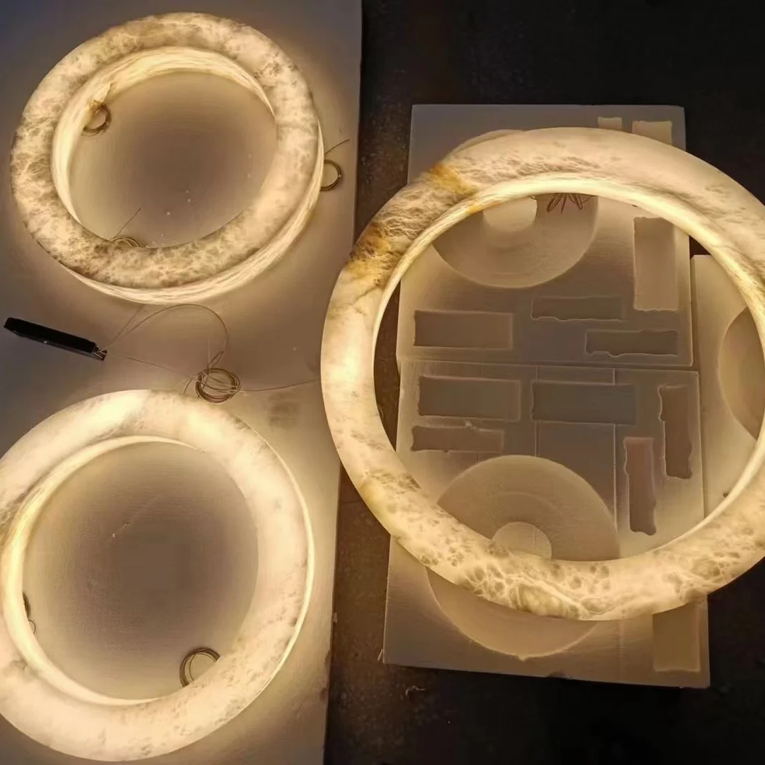 Rivage Round Chandelier 31"-MEET LIGHTING