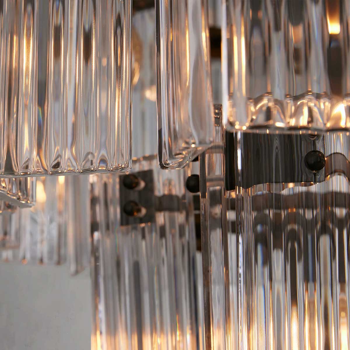 Delsie Round Chandelier-MEET LIGHTING