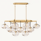 Cabrette Linear Chandelier 54"