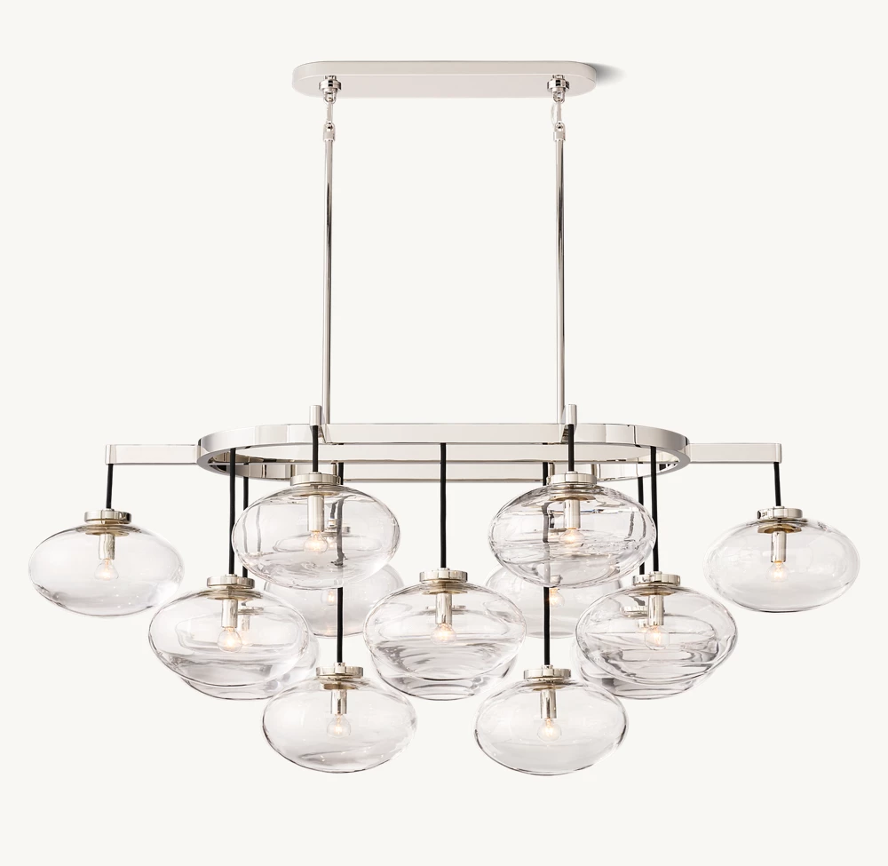 Cabrette Linear Chandelier 54"-MEET LIGHTING