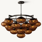 Cabrette Round Chandelier 48"