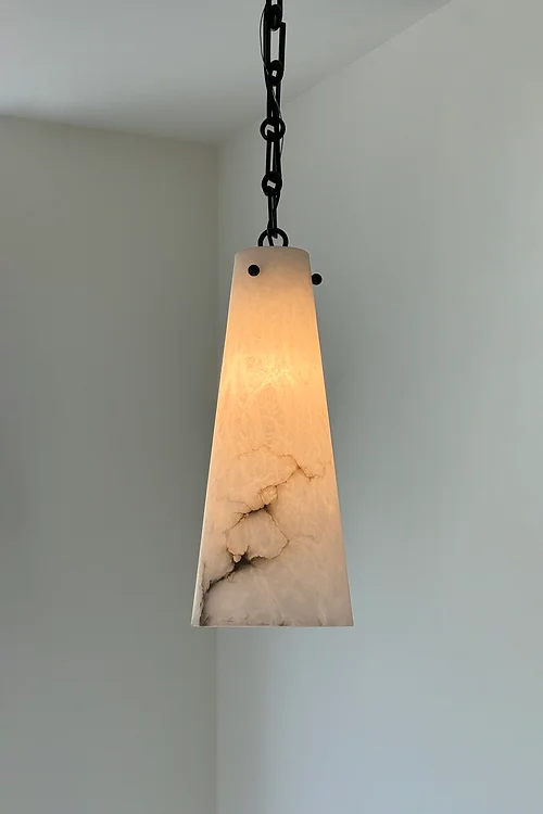 Lucia Contemporary Alabaster Wall Sconce