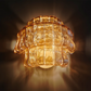 Ghiaccio Art Glass Wall Sconce