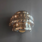 Ghiaccio Art Glass Wall Sconce