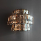 Ghiaccio Art Glass Wall Sconce