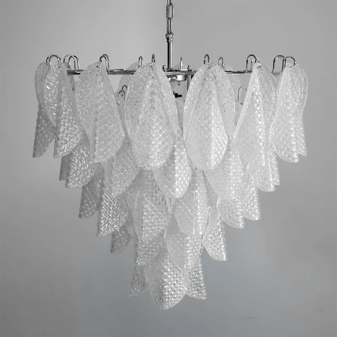 Murano Glass Teardrop Chandelier by Meetlighting