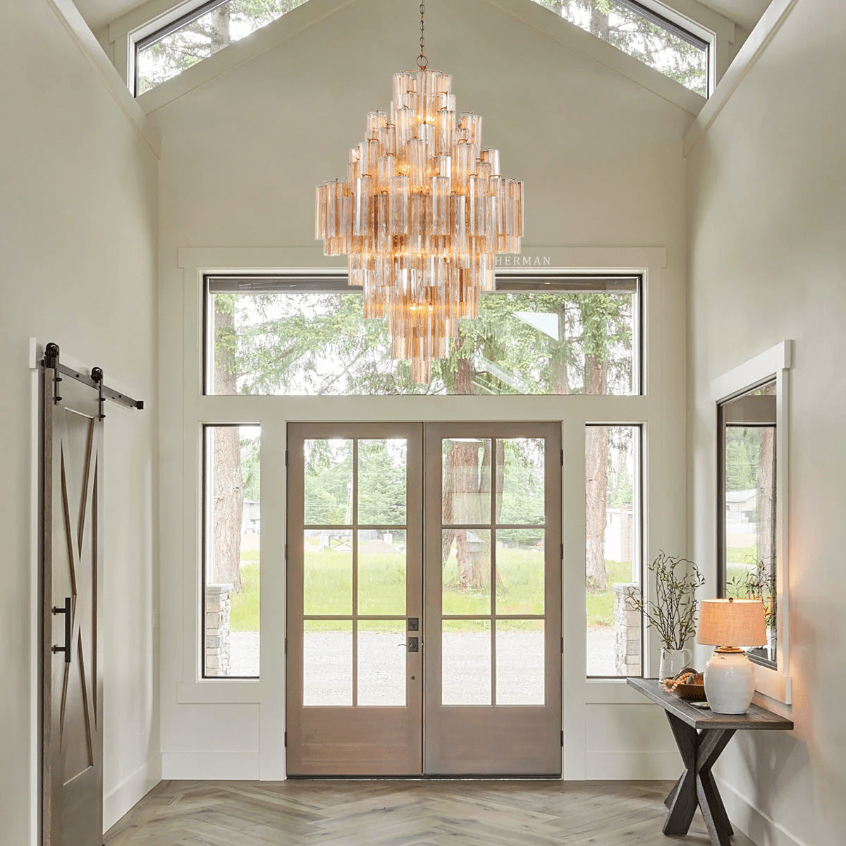 Addis Diamond Chandelier by Meetlighting