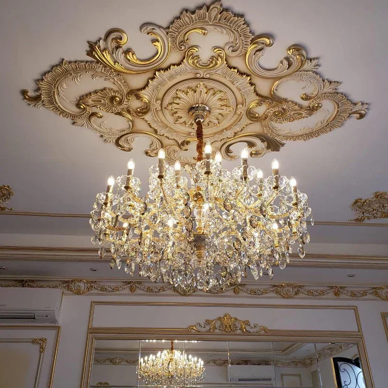 Allumage Extra Wide Classic Crystal Chandelier - Meetlighting