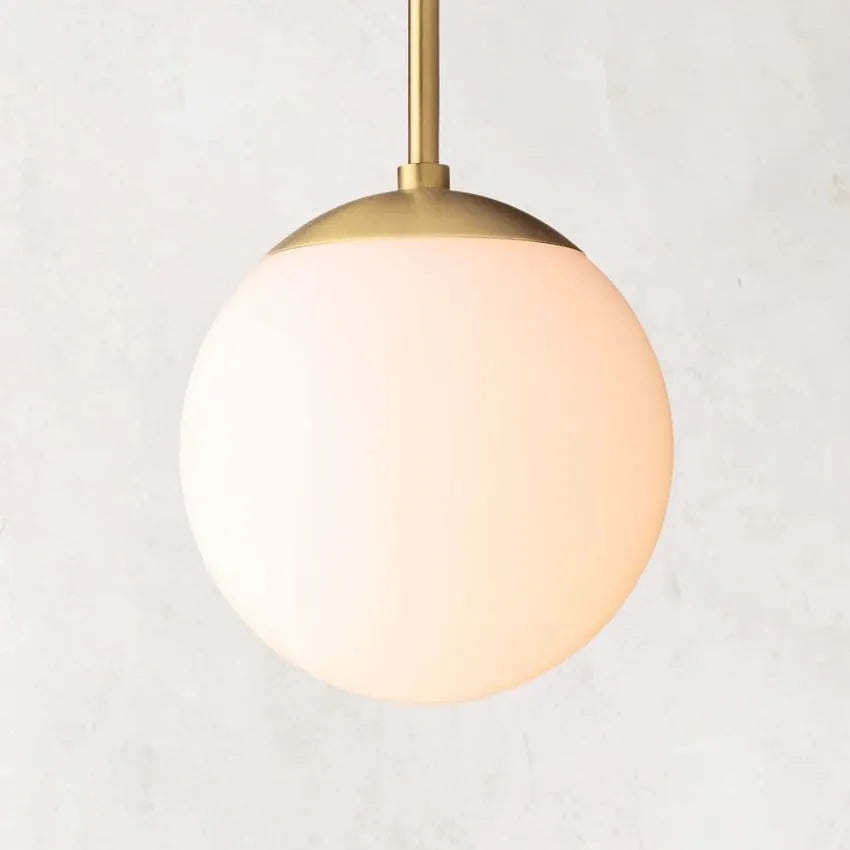 Burlie Modern Opaling Glass Pendant Chandelier