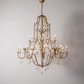 Caspian Vintage Candle Art Brass Chandelier For Living Room chandeliers for dining room,chandeliers for stairways,chandeliers for foyer,chandeliers for bedrooms,chandeliers for kitchen,chandeliers for living room Kevin Studio Inc 47.2"  