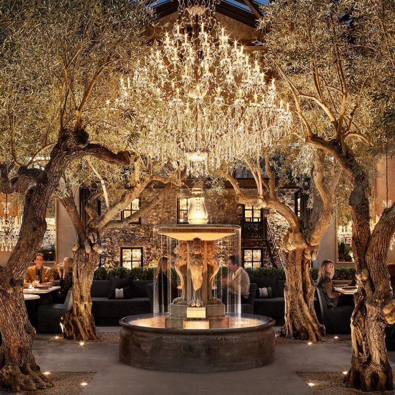 19TH Crystal Rococo Round Chandelier 101"-MEET LIGHTING