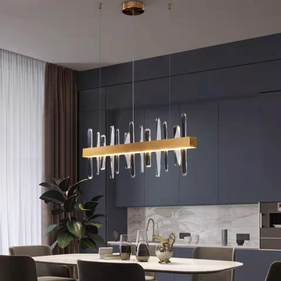 Crystal Chandelier For Dining Room Unique Style Crystal Pendant Light-MEET LIGHTING