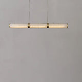 Alabaster Modern Linear Chandelier