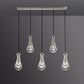 Modern Raindrop Rectangle Chandelier