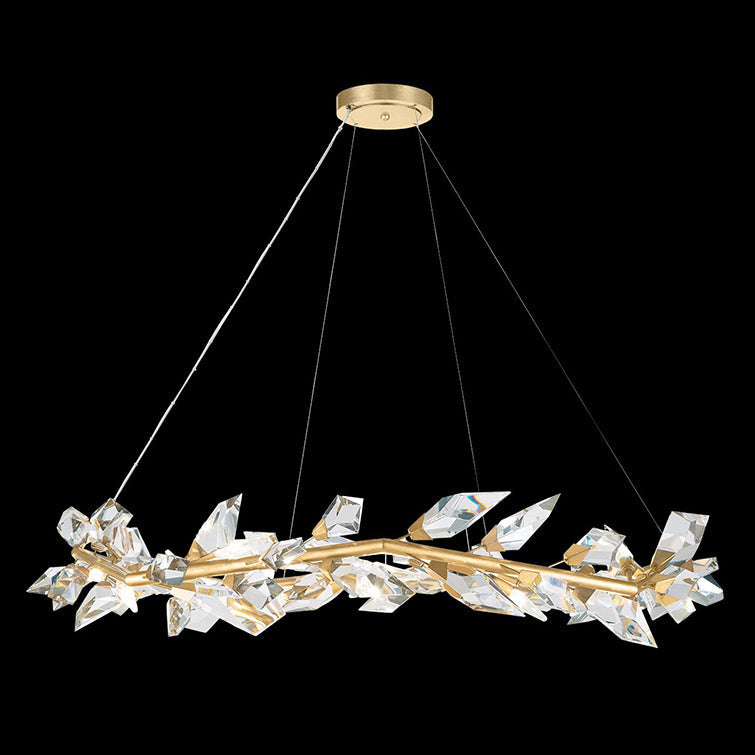 Addison 55" Round Crystal Chandelier