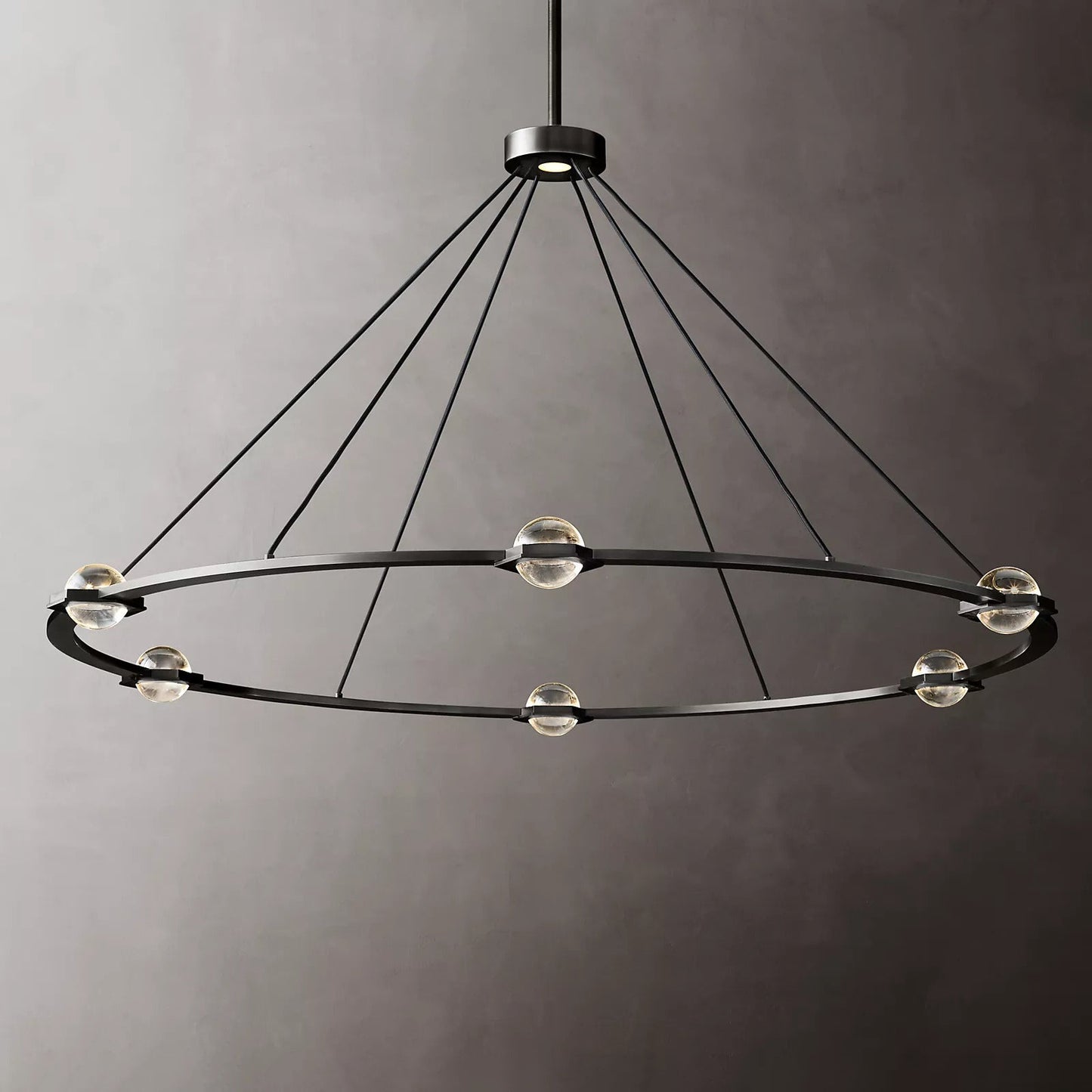 Eclatant Round Chandelier 60"