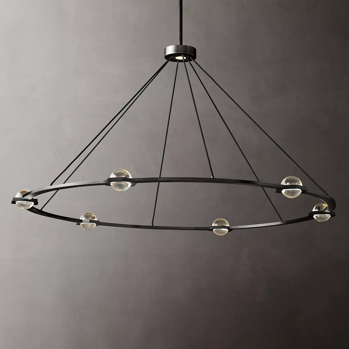 Eclatant Round Chandelier 60"