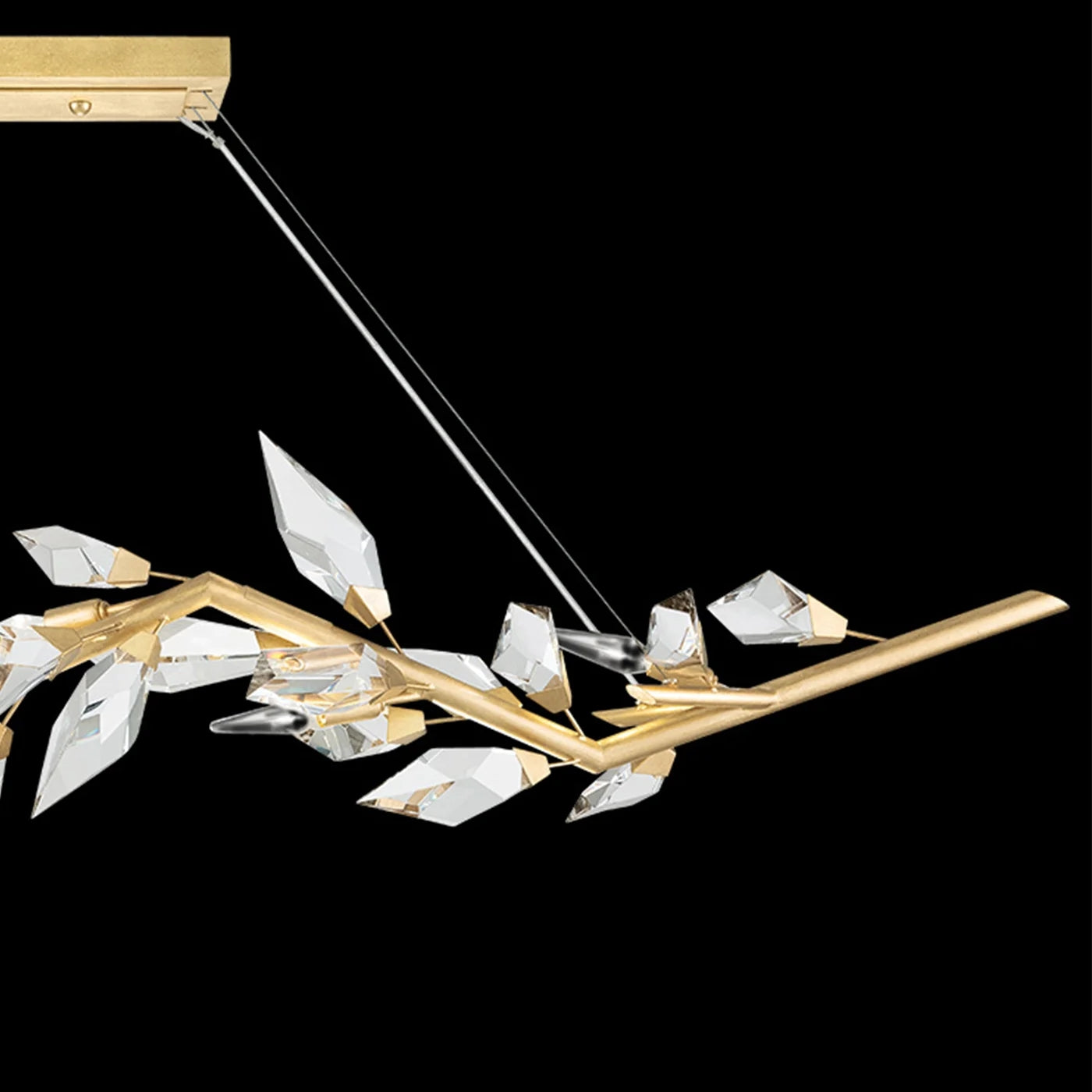 Addison 63.5“ Linear Crystal Chandelier
