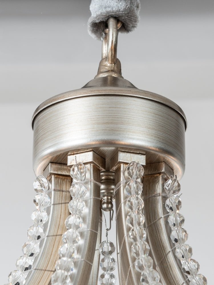 Light Luxury Nordic Vintage Candle Iron Lantern Chandelier for Living / Dining Room / Bedroom-MEET LIGHTING