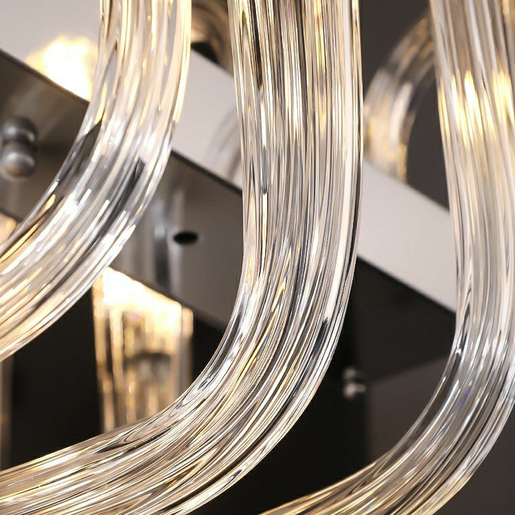 Fashion 12/ 16/ 32 Lights Glass Chandelier Classic Candle Style Ceiling Light Fixture For Living/ Dining Room Decoration-MEET LIGHTING