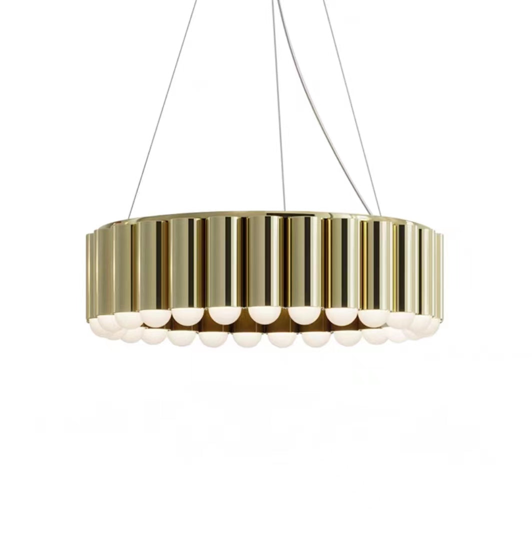 Designer Model Oversized Multi-head Round Chandelier for Living/Dining Room/Bedroom-MEET LIGHTING