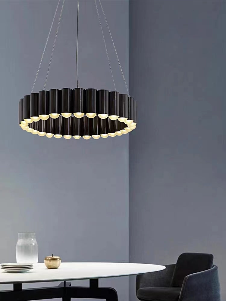 Designer Model Oversized Multi-head Round Chandelier for Living/Dining Room/Bedroom-MEET LIGHTING