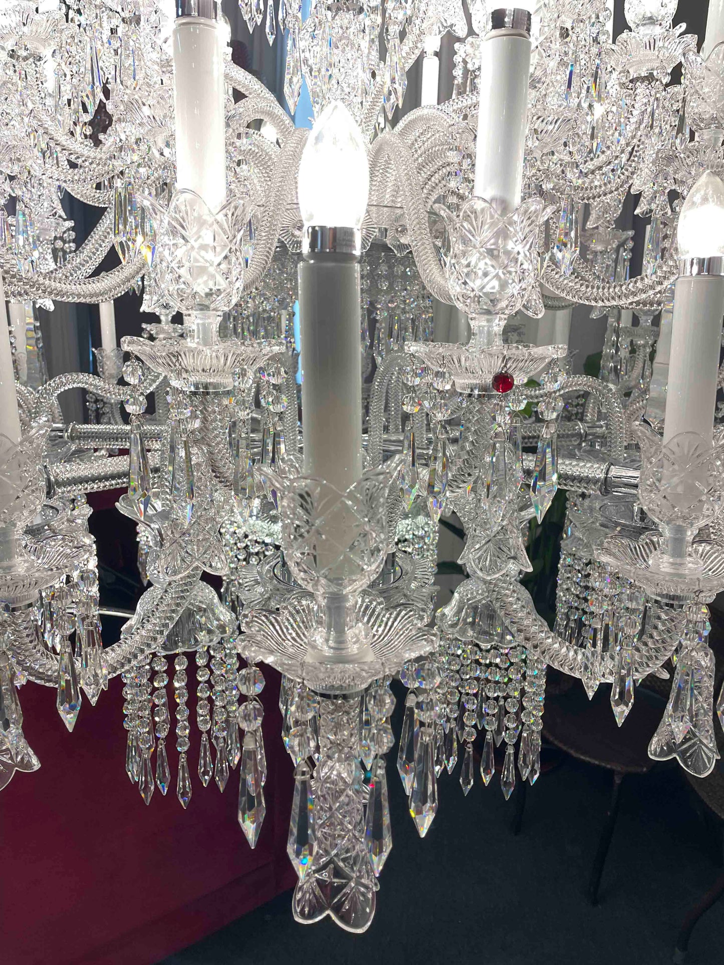 Opulent Classic Candle Crystal Grand Chandelier chandeliers for dining room,chandeliers for stairways,chandeliers for foyer,chandeliers for bedrooms,chandeliers for kitchen,chandeliers for living room Kevinstudiolives   