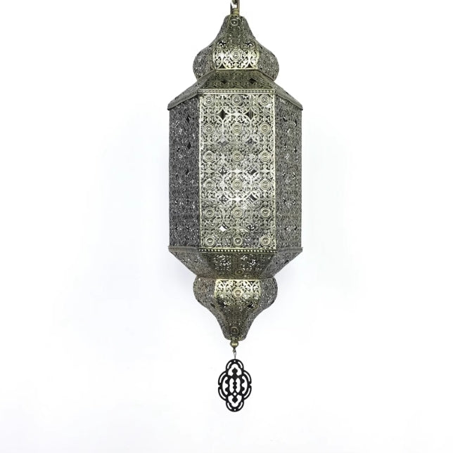 Vintage Characteristic Moroccan Hollow Carved Handmade Pendant Chandelier for Bedroom/Dining Room/Cafe/Hotel/Bar B&B-MEET LIGHTING