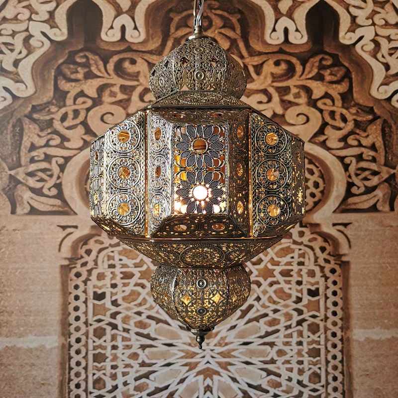 Retro Decorative Design Iron Pendant Light Fixture Chandelier for Dining Room/Living Room/Bedroom/Restaurant/Cafe-MEET LIGHTING