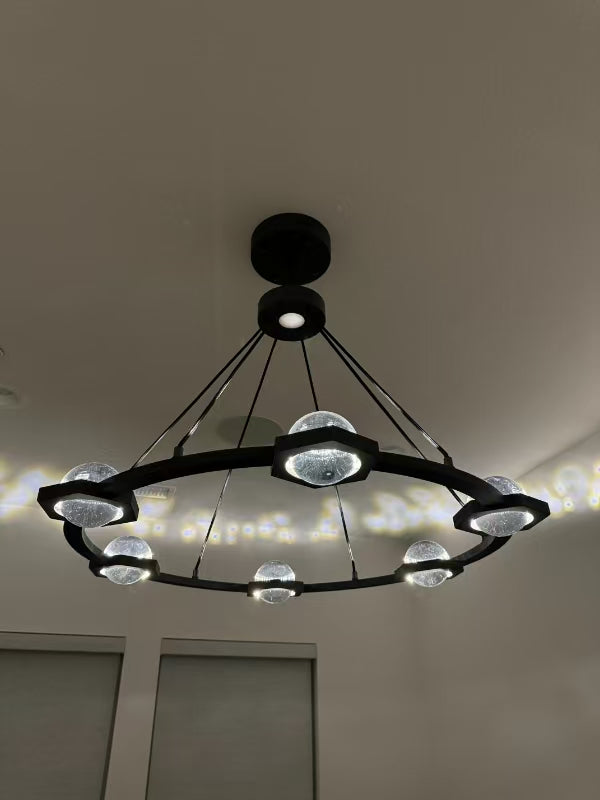 Eclatant 2-Tier Round Chandelier 60"