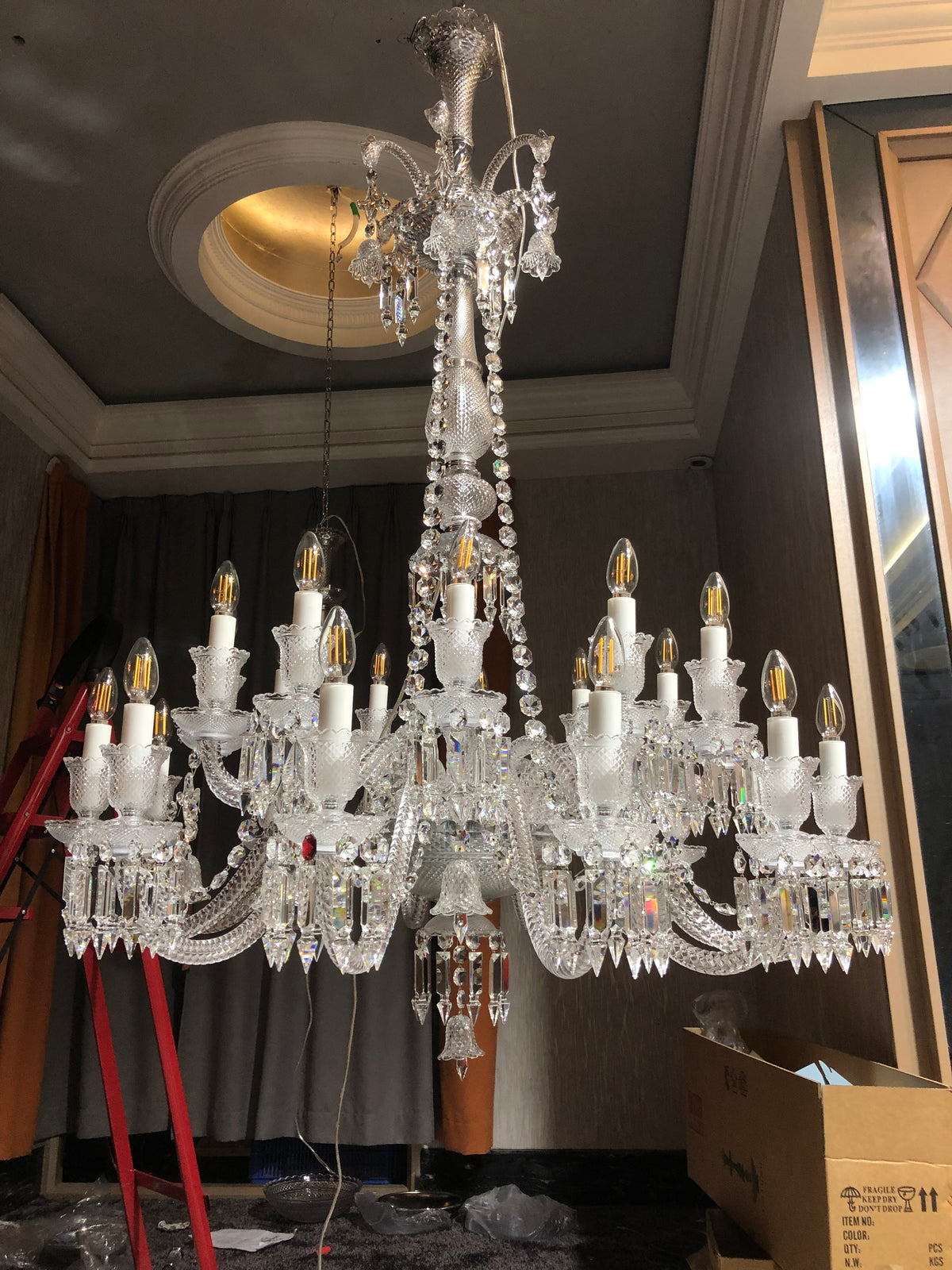 Luxury Baccarat Zenith Crystal chandelier