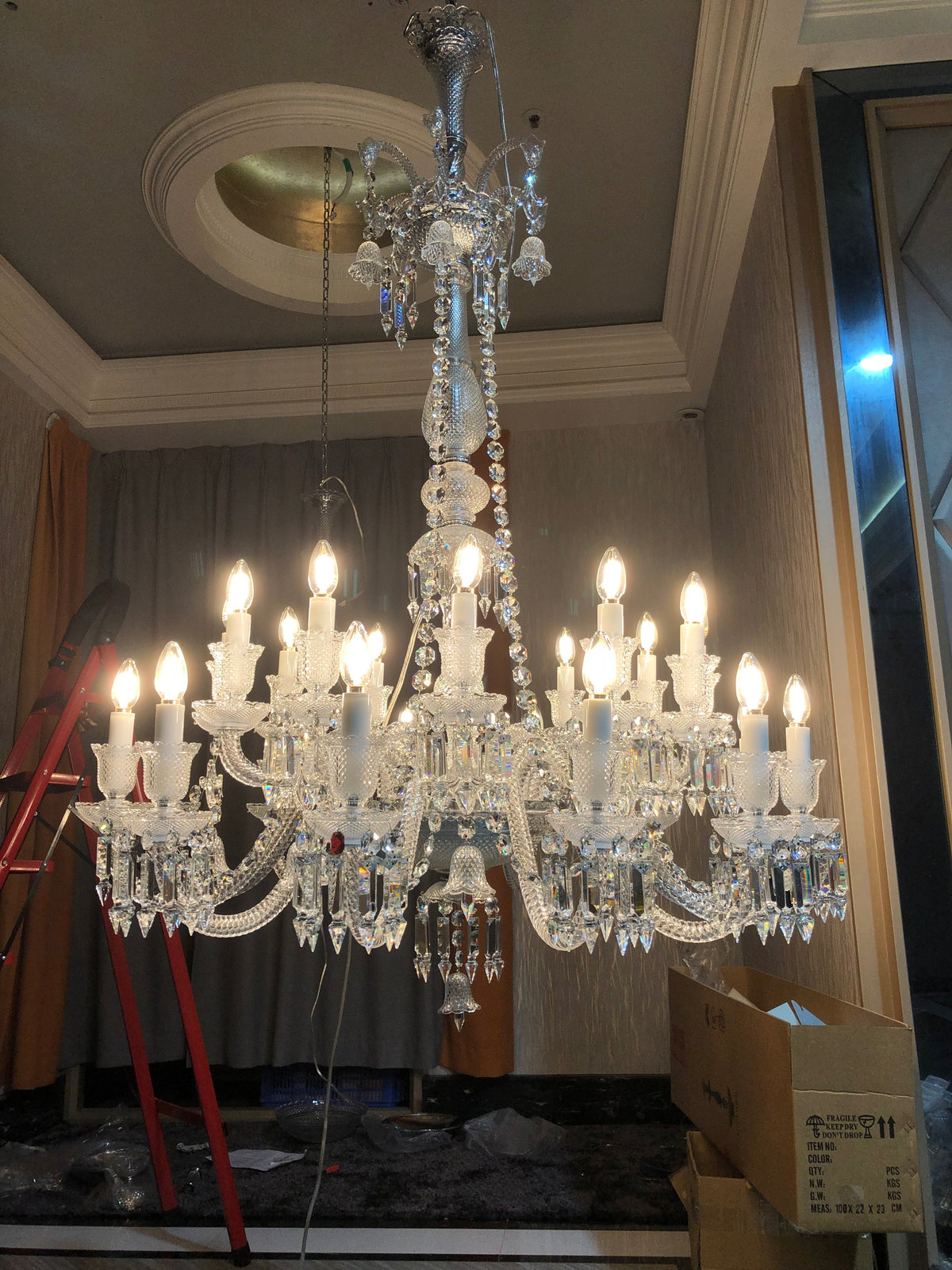 Luxury Baccarat Zenith Crystal chandelier