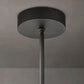 Pera Modern Round Chandelier 36'',Upscale Lighting Fixtures For Living Room, Bedroom
