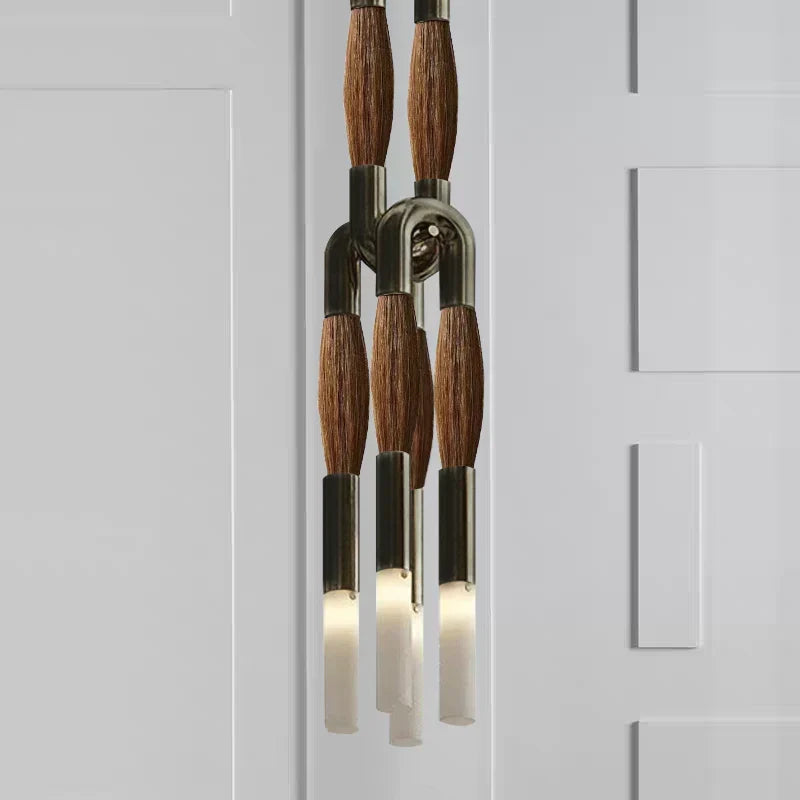 Antonia Horsehair Pendant 4-Light by Meetlighting