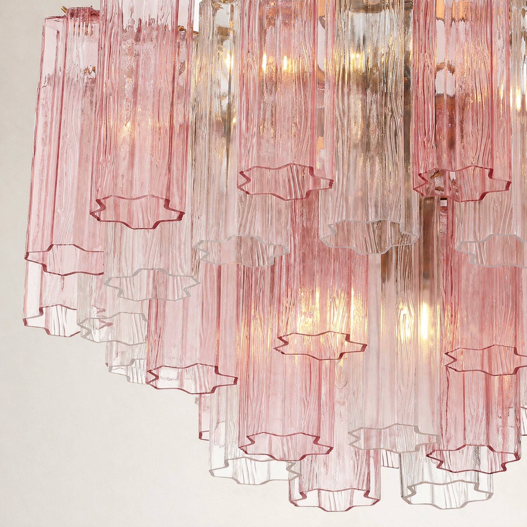 Addis Glass Chandelier by Meetlighting