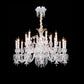 Opulent Classic Candle Crystal Grand Chandelier chandeliers for dining room,chandeliers for stairways,chandeliers for foyer,chandeliers for bedrooms,chandeliers for kitchen,chandeliers for living room Kevinstudiolives 18 Lights 37" W x 27.95" H  