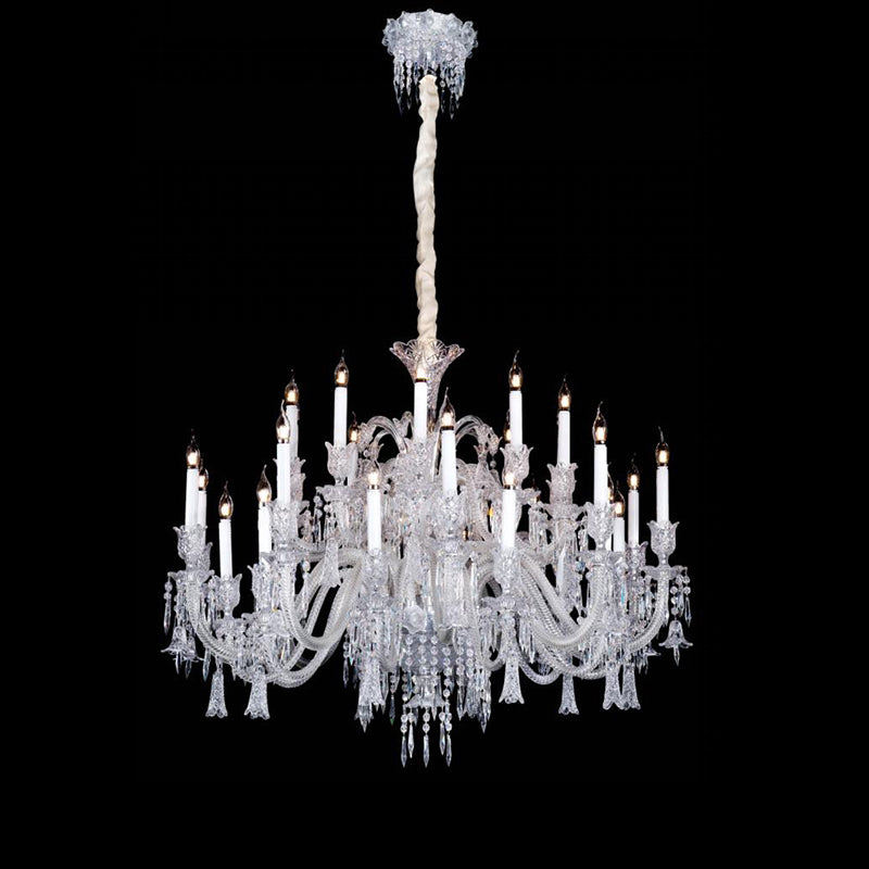 Opulent Classic Candle Crystal Grand Chandelier chandeliers for dining room,chandeliers for stairways,chandeliers for foyer,chandeliers for bedrooms,chandeliers for kitchen,chandeliers for living room Kevinstudiolives   