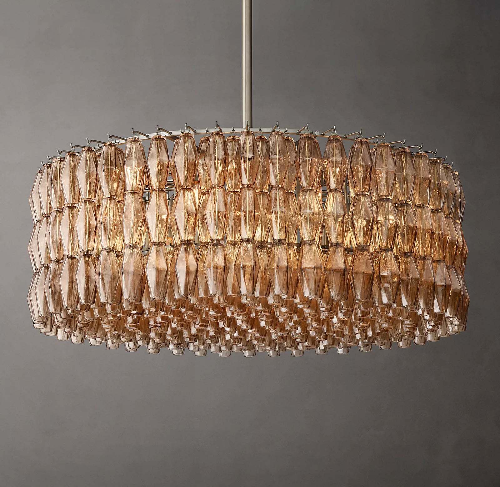Chiaray Glass Round Chandelier 47"