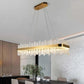 Flake Crystal Rectangle Chandelier