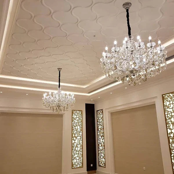 Allumage Extra Wide Classic Crystal Chandelier - Meetlighting