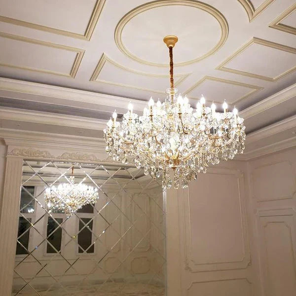 Allumage Extra Wide Classic Crystal Chandelier - Meetlighting