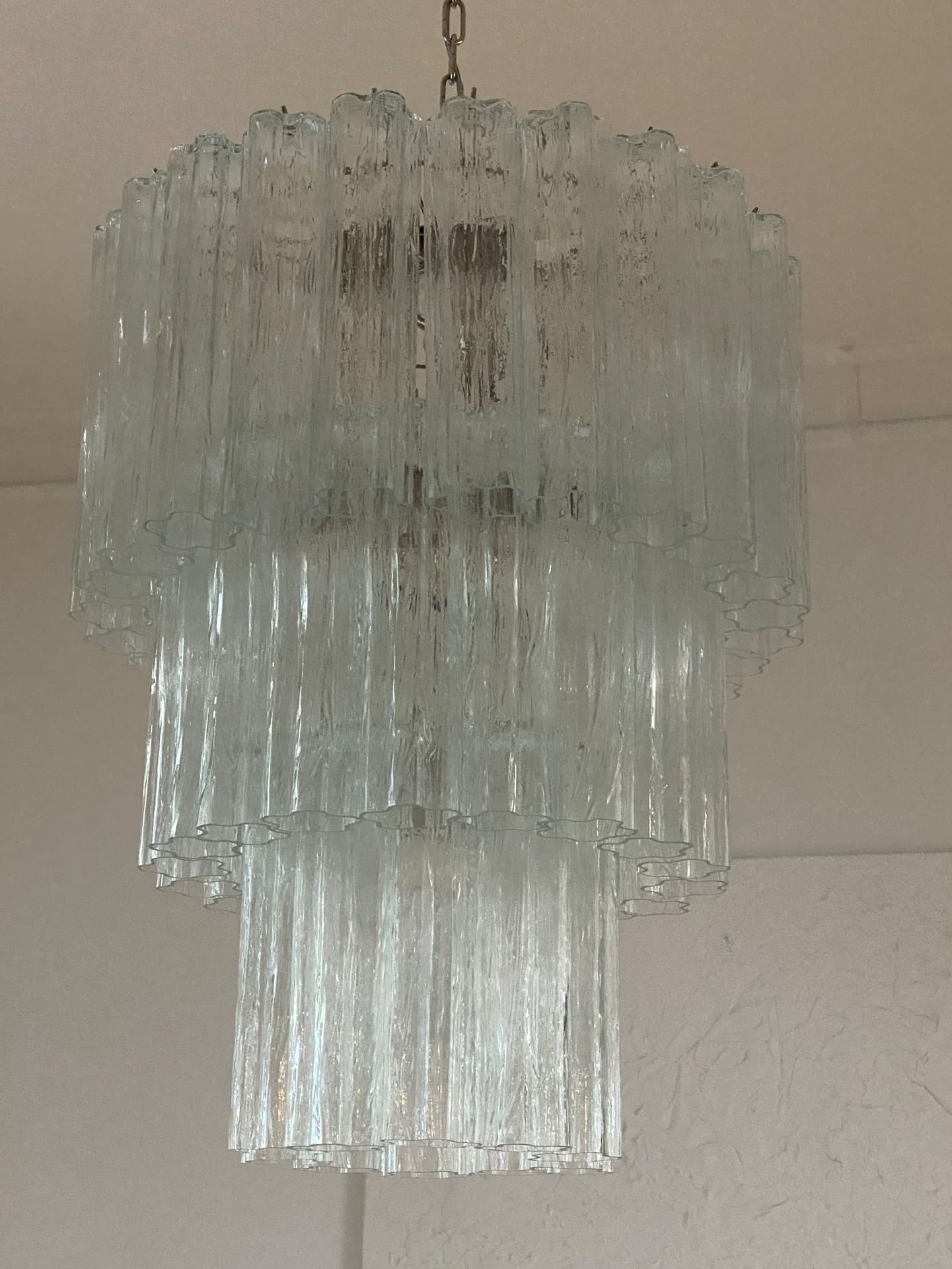 Murano Chandelier – 52 tubes – Transparent by Meetlighting
