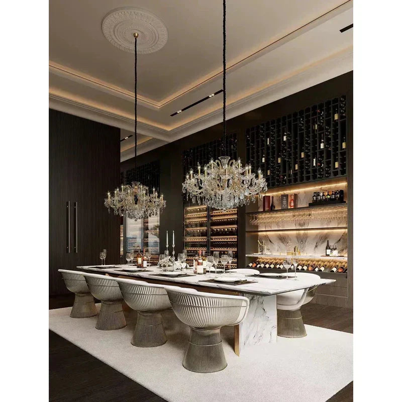 Allumage Extra Wide Classic Crystal Chandelier - Meetlighting