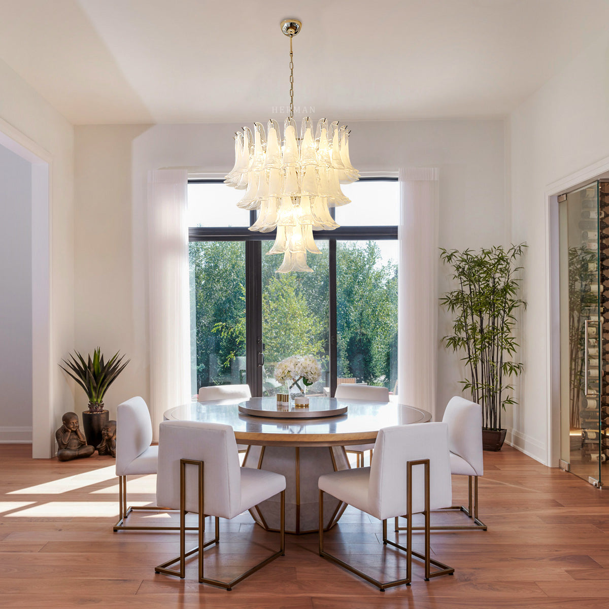 Murano Glass 3/4/5 Layer Chandelier