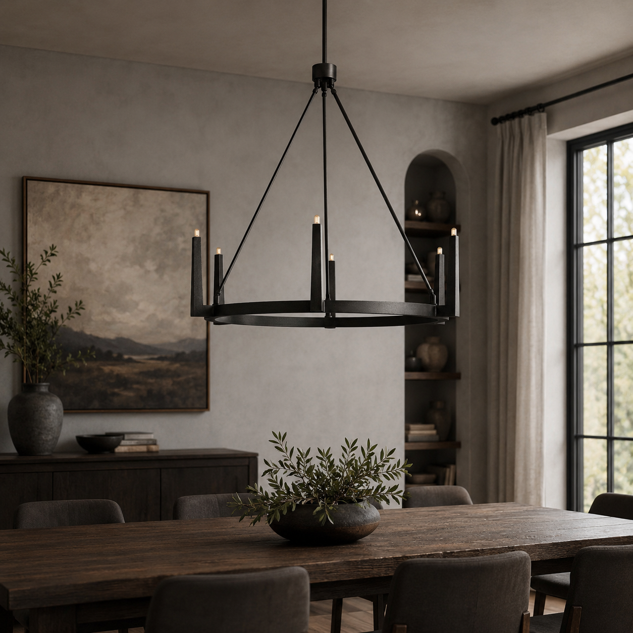 Emmet Round Chandelier