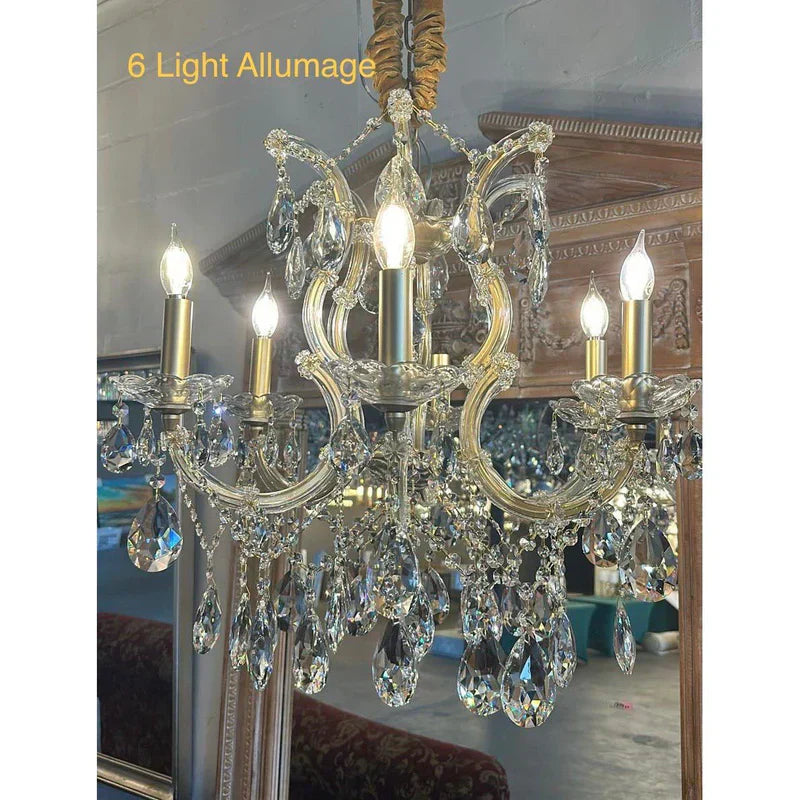 Allumage Extra Wide Classic Crystal Chandelier - Meetlighting