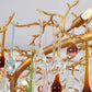 Runl Colorful Crystal Raindrop Branch Chandelier