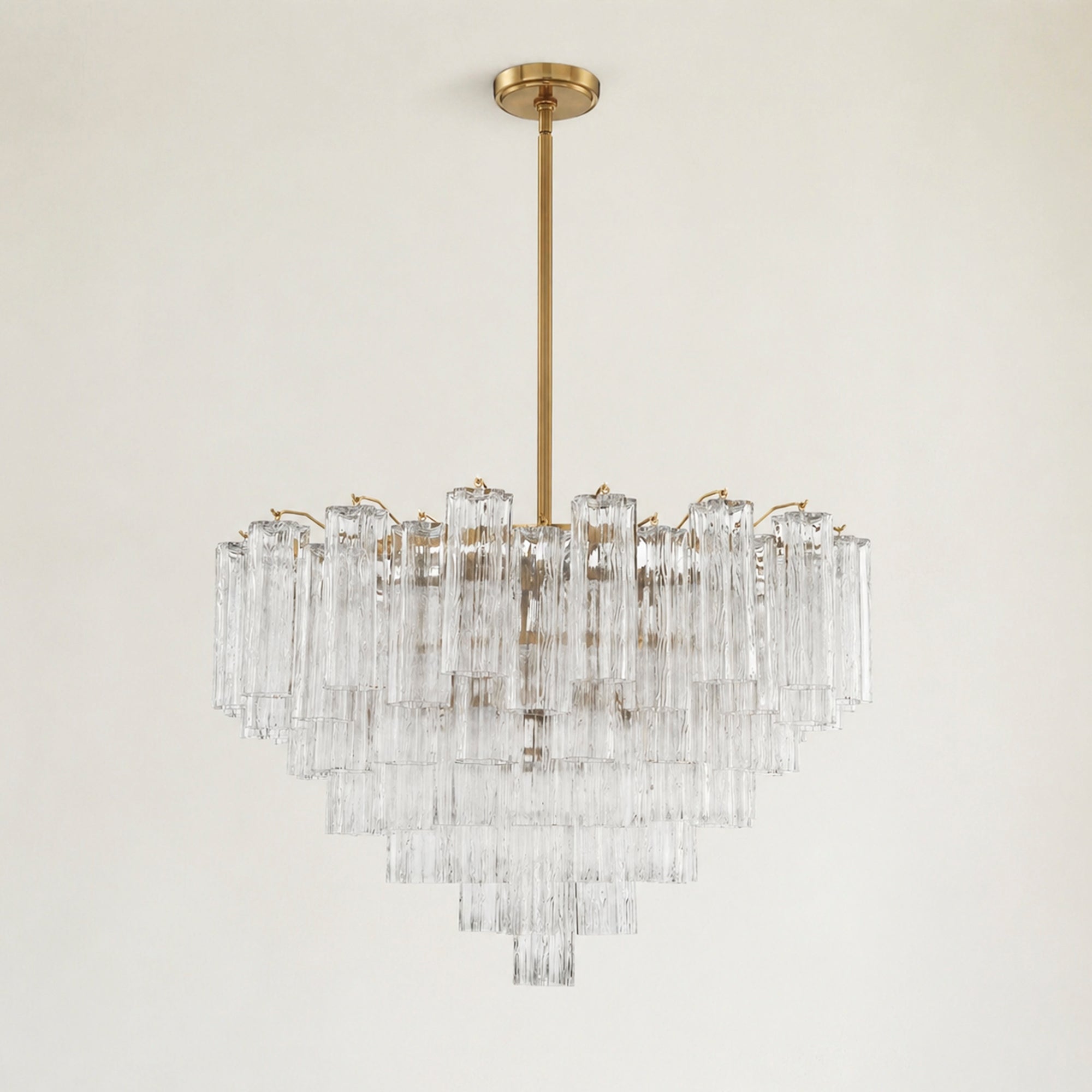 Addis Glass Chandelier by Meetlighting