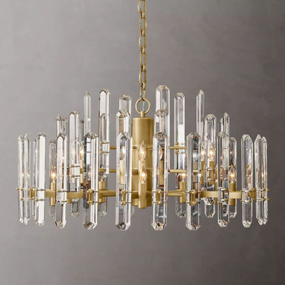 Downton Round Chandelier 36"