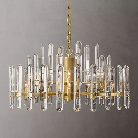 Downton Round Chandelier 36"